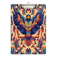 thumbnail image 1 of FORMRS Acrylic Clipboard with Low Profile Clip Standard A4 Letter Size, 12.5" x 9", Colorful Abstract Eagle, 1 of 8