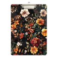 thumbnail image 1 of FORMRS Acrylic Clipboard with Low Profile Clip Standard A4 Letter Size, 12.5" x 9", Colorful Flower, 1 of 8