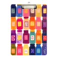 thumbnail image 1 of FORMRS Acrylic Clipboard with Low Profile Clip Standard A4 Letter Size, 12.5" x 9", Colorful Jars, 1 of 8