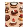 thumbnail image 1 of FORMRS Acrylic Clipboard with Low Profile Clip Standard A4 Letter Size, 12.5" x 9", Creamy Cake, 1 of 8