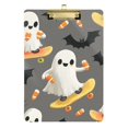 thumbnail image 1 of FORMRS Acrylic Clipboard with Low Profile Clip Standard A4 Letter Size, 12.5" x 9", Cute Ghosts, 1 of 8