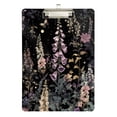 thumbnail image 1 of FORMRS Acrylic Clipboard with Low Profile Clip Standard A4 Letter Size, 12.5" x 9", Dark Flowers Pattern, 1 of 8