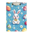 thumbnail image 1 of FORMRS Acrylic Clipboard with Low Profile Clip Standard A4 Letter Size, 12.5" x 9", Easter Bunny Pattern, 1 of 8