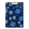 thumbnail image 1 of FORMRS Acrylic Clipboard with Low Profile Clip Standard A4 Letter Size, 12.5" x 9", Fireworks Pattern, 1 of 8