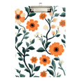 thumbnail image 1 of FORMRS Acrylic Clipboard with Low Profile Clip Standard A4 Letter Size, 12.5" x 9", Flowers Pattern, 1 of 8