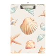 thumbnail image 1 of FORMRS Acrylic Clipboard with Low Profile Clip Standard A4 Letter Size, 12.5" x 9", Gray Seashell, 1 of 8
