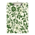 thumbnail image 1 of FORMRS Acrylic Clipboard with Low Profile Clip Standard A4 Letter Size, 12.5" x 9", Green Floral, 1 of 8