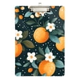 thumbnail image 1 of FORMRS Acrylic Clipboard with Low Profile Clip Standard A4 Letter Size, 12.5" x 9", Green Oranges, 1 of 8