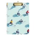 thumbnail image 1 of FORMRS Acrylic Clipboard with Low Profile Clip Standard A4 Letter Size, 12.5" x 9", Ice Hockey, 1 of 8