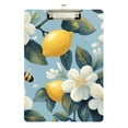 thumbnail image 1 of FORMRS Acrylic Clipboard with Low Profile Clip Standard A4 Letter Size, 12.5" x 9", Lemon Pattern, 1 of 8