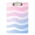 thumbnail image 1 of FORMRS Acrylic Clipboard with Low Profile Clip Standard A4 Letter Size, 12.5" x 9", Light Blue Gradient, 1 of 8