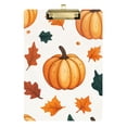 thumbnail image 1 of FORMRS Acrylic Clipboard with Low Profile Clip Standard A4 Letter Size, 12.5" x 9", Pumpkins Pattern, 1 of 8