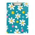 thumbnail image 1 of FORMRS Acrylic Clipboard with Low Profile Clip Standard A4 Letter Size, 12.5" x 9", Small Daisy, 1 of 8