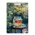 thumbnail image 1 of FORMRS Acrylic Clipboard with Low Profile Clip Standard A4 Letter Size, 12.5" x 9", Sunshine Goldfish, 1 of 8