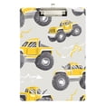 thumbnail image 1 of FORMRS Acrylic Clipboard with Low Profile Clip Standard A4 Letter Size, 12.5" x 9", Trucks Pattern, 1 of 8