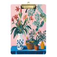 thumbnail image 1 of FORMRS Acrylic Clipboard with Low Profile Clip Standard A4 Letter Size, 12.5" x 9", Vibrant Flowers, 1 of 8