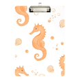thumbnail image 1 of FORMRS Acrylic Clipboard with Low Profile Clip Standard A4 Letter Size, 12.5" x 9", White Seahorse, 1 of 8