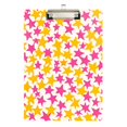 thumbnail image 1 of FORMRS Acrylic Clipboard with Low Profile Clip Standard A4 Letter Size, 12.5" x 9", Yellow Stars Pattern, 1 of 8