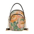 thumbnail image 1 of FORMRS Crossbody Bag for Women Quilted Travel Shoulder Cell Phone Purse with Chain Strap Handbag, Abstract Floral Art, 1 of 7