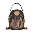 thumbnail image 1 of FORMRS Crossbody Bag for Women Quilted Travel Shoulder Cell Phone Purse with Chain Strap Handbag, Abstract Mountain, 1 of 7