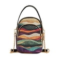 thumbnail image 1 of FORMRS Crossbody Bag for Women Quilted Travel Shoulder Cell Phone Purse with Chain Strap Handbag, Artistic Desert Pattern, 1 of 7
