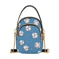 thumbnail image 1 of FORMRS Crossbody Bag for Women Quilted Travel Shoulder Cell Phone Purse with Chain Strap Handbag, Baseballs Pattern, 1 of 7