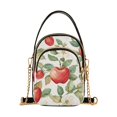 thumbnail image 1 of FORMRS Crossbody Bag for Women Quilted Travel Shoulder Cell Phone Purse with Chain Strap Handbag, Beige Apple Pattern, 1 of 7