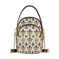 thumbnail image 1 of FORMRS Crossbody Bag for Women Quilted Travel Shoulder Cell Phone Purse with Chain Strap Handbag, Beige Floral Pattern, 1 of 7