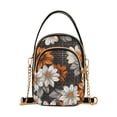 thumbnail image 1 of FORMRS Crossbody Bag for Women Quilted Travel Shoulder Cell Phone Purse with Chain Strap Handbag, Black Plaid Floral, 1 of 7