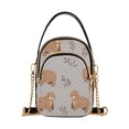 thumbnail image 1 of FORMRS Crossbody Bag for Women Quilted Travel Shoulder Cell Phone Purse with Chain Strap Handbag, Cartoon Bear, 1 of 7