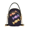 thumbnail image 1 of FORMRS Crossbody Bag for Women Shoulder Cell Phone Purse with Zipper, Cartoon Candy, 1 of 7