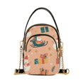 thumbnail image 1 of FORMRS Crossbody Bag for Women Quilted Travel Shoulder Cell Phone Purse with Chain Strap Handbag, Christmas Santa, 1 of 7