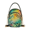 thumbnail image 1 of FORMRS Crossbody Bag for Women Shoulder Cell Phone Purse with Zipper, Colorful Plants, 1 of 7