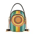 thumbnail image 1 of FORMRS Crossbody Bag for Women Shoulder Cell Phone Purse with Zipper, Colorful Stripes, 1 of 7