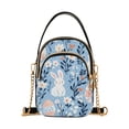 thumbnail image 1 of FORMRS Crossbody Bag for Women Quilted Travel Shoulder Cell Phone Purse with Chain Strap Handbag, Floral Easter Rabbits, 1 of 7