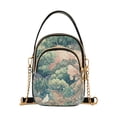 thumbnail image 1 of FORMRS Crossbody Bag for Women Quilted Travel Shoulder Cell Phone Purse with Chain Strap Handbag, Floral Forest Pattern, 1 of 7