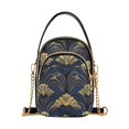 thumbnail image 1 of FORMRS Crossbody Bag for Women Quilted Travel Shoulder Cell Phone Purse with Chain Strap Handbag, Gold Art Pattern, 1 of 7
