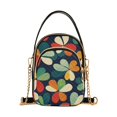 thumbnail image 1 of FORMRS Crossbody Bag for Women Quilted Travel Shoulder Cell Phone Purse with Chain Strap Handbag, Green Clover Pattern, 1 of 7