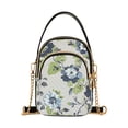 thumbnail image 1 of FORMRS Crossbody Bag for Women Quilted Travel Shoulder Cell Phone Purse with Chain Strap Handbag, Light Floral Pattern, 1 of 7