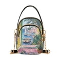 thumbnail image 1 of FORMRS Crossbody Bag for Women Quilted Travel Shoulder Cell Phone Purse with Chain Strap Handbag, Ocean Boat, 1 of 7