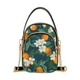 thumbnail image 1 of FORMRS Crossbody Bag for Women Quilted Travel Shoulder Cell Phone Purse with Chain Strap Handbag, Orange Fruit, 1 of 7