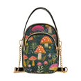 thumbnail image 1 of FORMRS Crossbody Bag for Women Quilted Travel Shoulder Cell Phone Purse with Chain Strap Handbag, Orange Mushroom, 1 of 7
