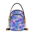 thumbnail image 1 of FORMRS Crossbody Bag for Women Quilted Travel Shoulder Cell Phone Purse with Chain Strap Handbag, Pink Starfish Pattern, 1 of 7