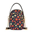 thumbnail image 1 of FORMRS Crossbody Bag for Women Quilted Travel Shoulder Cell Phone Purse with Chain Strap Handbag, Red Floral, 1 of 7
