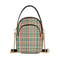 thumbnail image 1 of FORMRS Crossbody Bag for Women Quilted Travel Shoulder Cell Phone Purse with Chain Strap Handbag, Red Green Tartan Pattern, 1 of 7