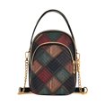 thumbnail image 1 of FORMRS Crossbody Bag for Women Quilted Travel Shoulder Cell Phone Purse with Chain Strap Handbag, Red Tartan Pattern, 1 of 7