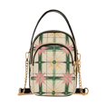 thumbnail image 1 of FORMRS Crossbody Bag for Women Quilted Travel Shoulder Cell Phone Purse with Chain Strap Handbag, Retro Green Stars, 1 of 7