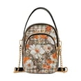 thumbnail image 1 of FORMRS Crossbody Bag for Women Quilted Travel Shoulder Cell Phone Purse with Chain Strap Handbag, Rustic Floral, 1 of 7