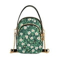 thumbnail image 1 of FORMRS Crossbody Bag for Women Shoulder Cell Phone Purse with Zipper, Small White Flowers, 1 of 7