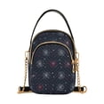 thumbnail image 1 of FORMRS Crossbody Bag for Women Quilted Travel Shoulder Cell Phone Purse with Chain Strap Handbag, Starry Night Pattern, 1 of 7